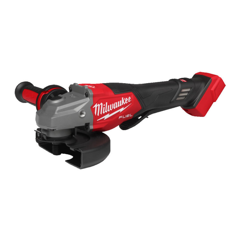 Шліфмашина кутова - болгарка акумуляторна безщіткова MILWAUKEE, M18 FHSAG150XPDB2-0X, діаметр 150мм (каркас, антивібраційна бічн