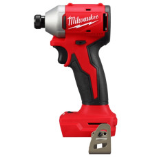 Шуруповерт ударний акумуляторний безщітковий 1/4'' HEX MILWAUKEE, M18 BLIDRC-0. 190Нм (каркас, кліпса для ременя)