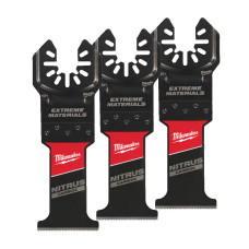 Полотно для мультітула Bi-Metal Carbide WM Nitrius OPEN-LOK MILWAUKEE, 35х50мм, (3шт), (міцний мультіматеріал)