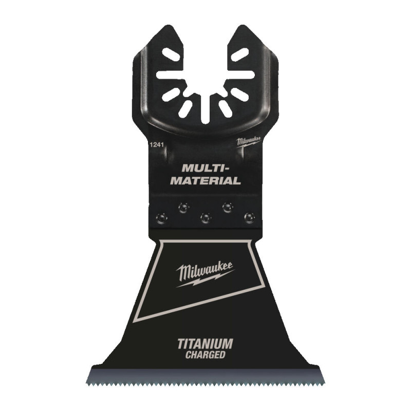 Полотно для мультітула Bi-Metal Ti OPEN-LOK™ MILWAUKEE, 64х40мм, (10шт), (мультіматеріал)