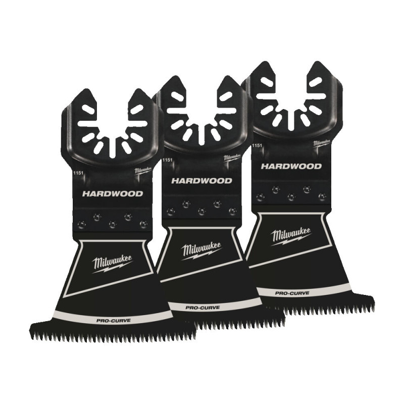 Полотно для мультітула OPEN-LOK MILWAUKEE, W 3C 64х40мм, (3шт), (міцна деревина)