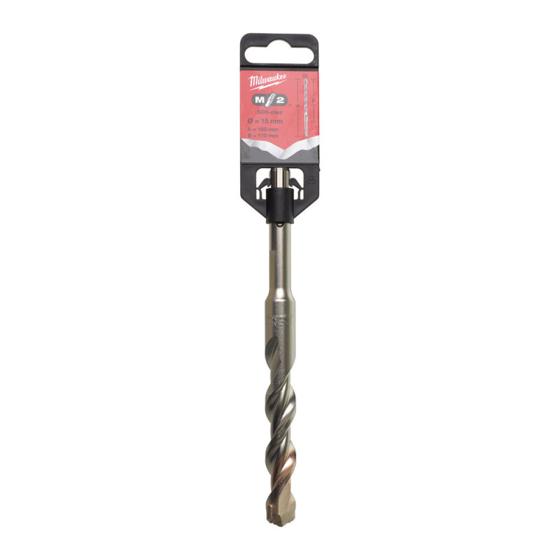 Бур SDS-PLUS M2 MILWAUKEE, діаметр 15,0х160х110мм