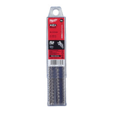 Бур SDS-PLUS MX4 MILWAUKEE, діаметр 5,5х165х100мм, (10шт), пластикова коробка