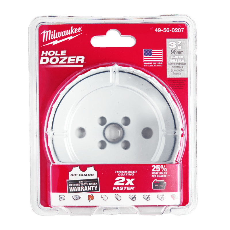 Коронка Bi-Metal MILWAUKEE, діаметр 98мм