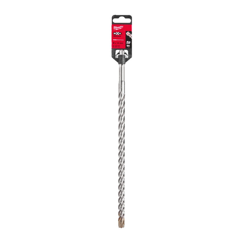 Бур SDS-PLUS MX4 MILWAUKEE, діаметр 12,0х310х250мм