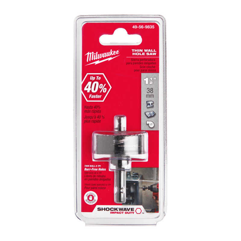 Коронка Shockwave MILWAUKEE діаметр 38мм