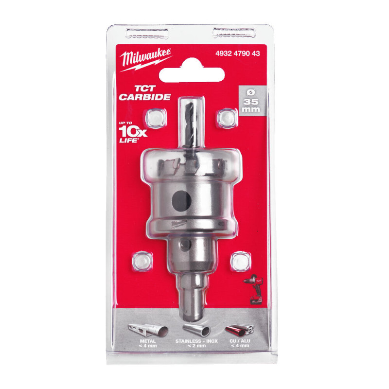 Коронка Holesaw TCT MILWAUKEE, Ø35мм