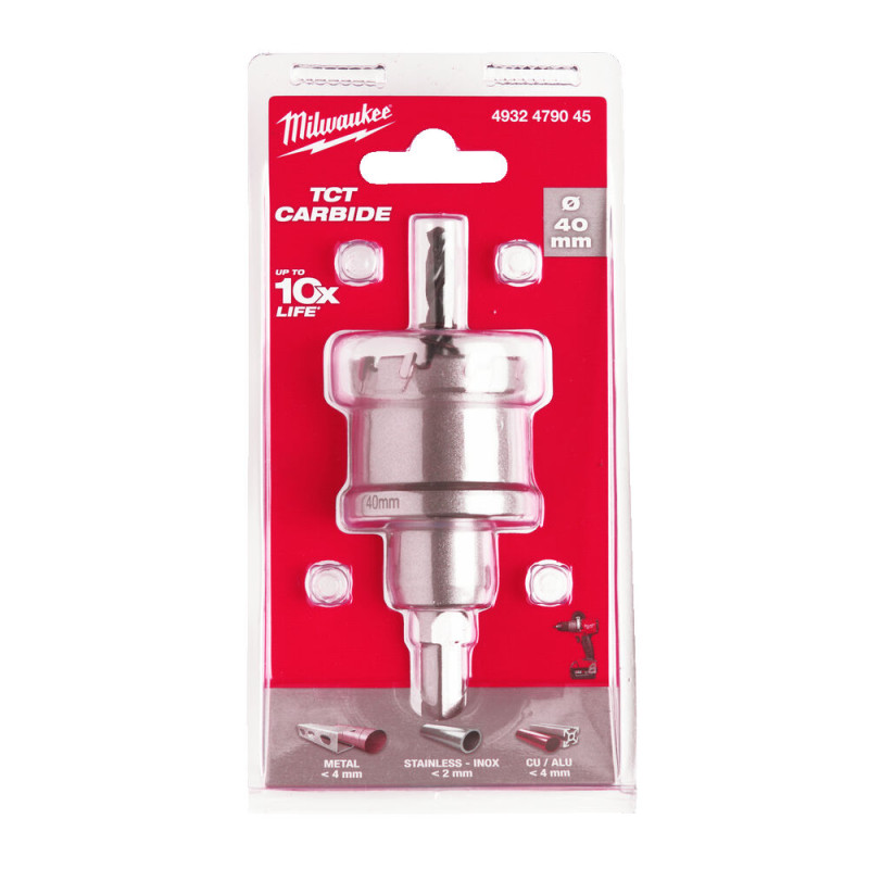 Коронка Holesaw TCT MILWAUKEE, Ø40мм