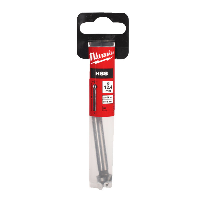Зенкер HSS MILWAUKEE, діаметр 12,4мм (М6)