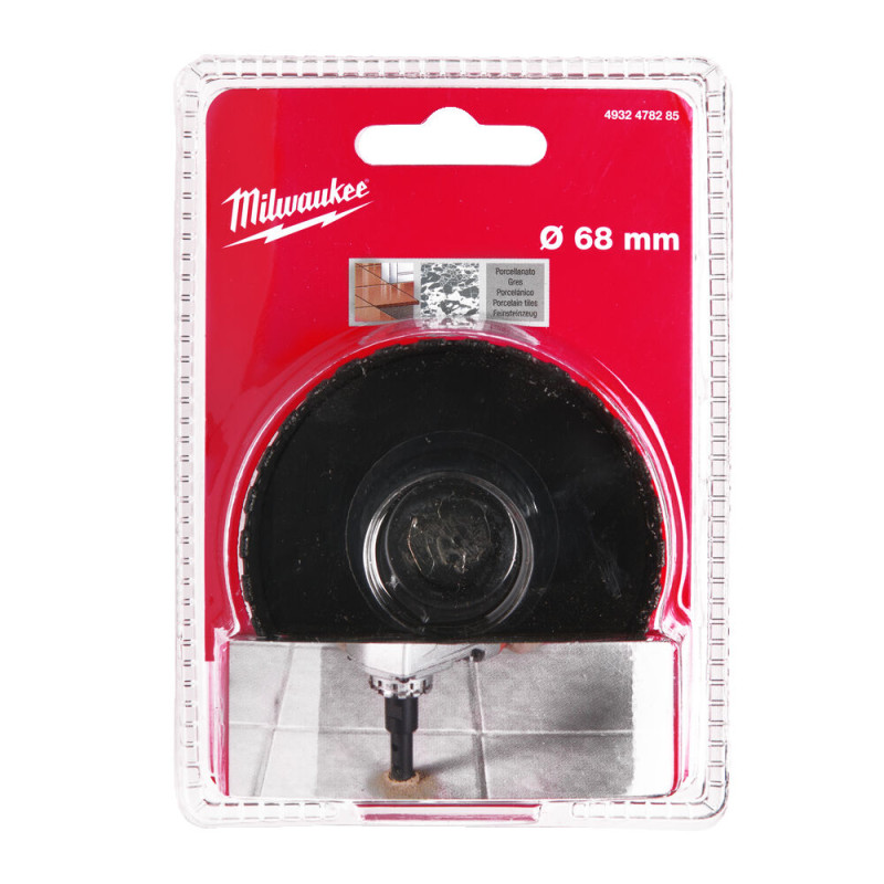 Коронка алмазна Diamond Max MILWAUKEE M14, діаметр 68мм (сухе свердління)