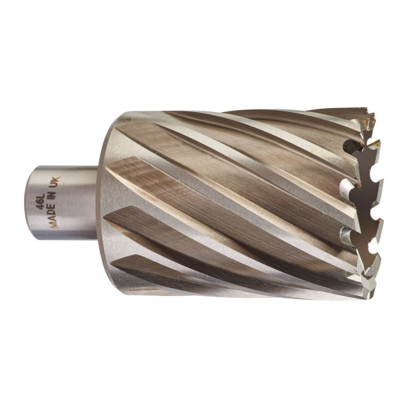 Кільцева фреза по металу MILWAUKEE HSS (WELDON), діаметр 46x50мм