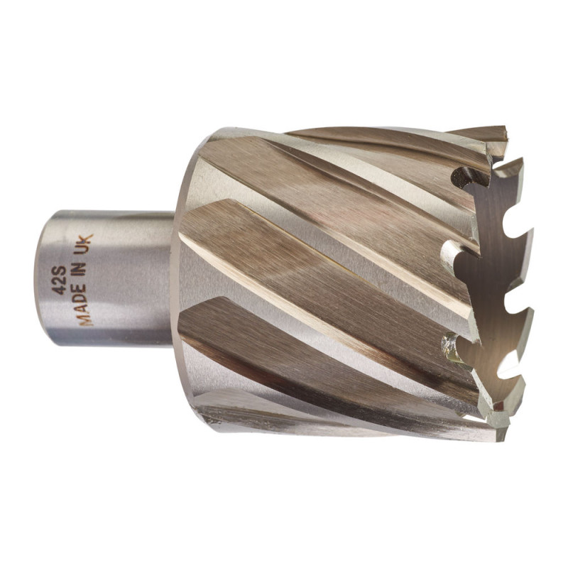 Кільцева фреза по металу MILWAUKEE HSS (WELDON), діаметр 42x30мм