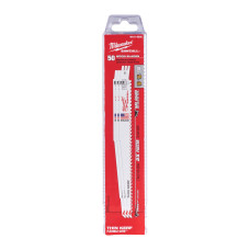 Полотно для шабельних пил FANG TIP THIN KERF MILWAUKEE, 230х5,0мм, (50шт), (деревина з цвяхами)