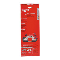 Полотно для стрічкових пил MILWAUKEE, 1139,83х2,5мм, (>8мм товщина стінки.), (3шт)