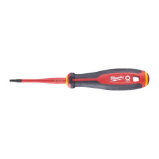 Викрутка з тригранною рукояткою ізольована VDE MILWAUKEE, T15х75мм