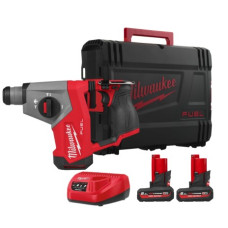 Перфоратор акумуляторний безщітковий SDS-PLUS MILWAUKEE, M12 FHAC16-502X, 1,15Дж (зарядний пристрій С12 С, 2 акумулятори М12 HB5