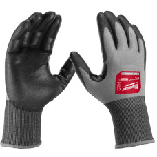 Рукавиці робочі Hi-Dex MILWAUKEE, з опором порізам 4/D рівня, розмір 8/M