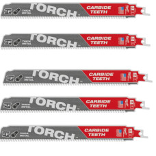 Полотно для шабельних пил TORCH CARBIDE MILWAUKEE, 230х3,1мм, (5шт), (метал)