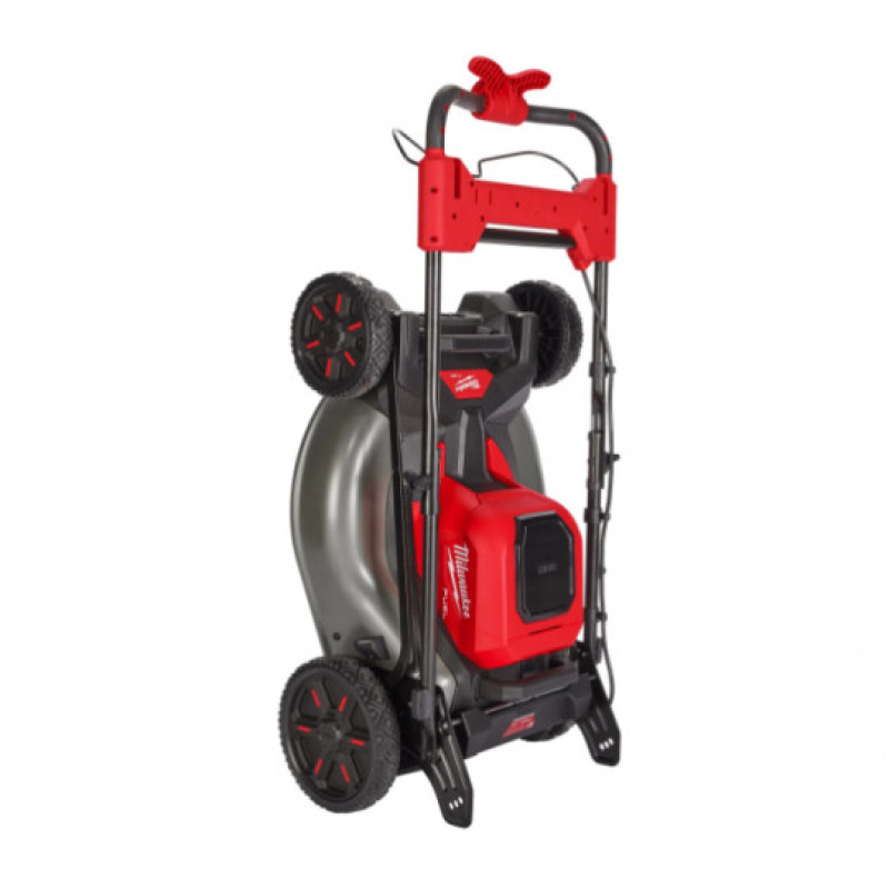 Газонокосарка акумуляторна безщіткова самохідна MILWAUKEE, M18F2LM53-122 (2х18В), 53см (зарядний пристрій M18 DBSC, 2 акумулятор