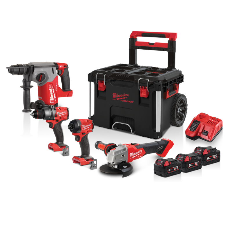 Набір інструментів акумуляторних MILWAUKEE M18 FPP4BJ-503P