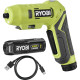Викрутка акумуляторна RYOBI USB Lithium RSDP4-120G 4В (1акум.х2Аг) 5Нм, 200об/хв