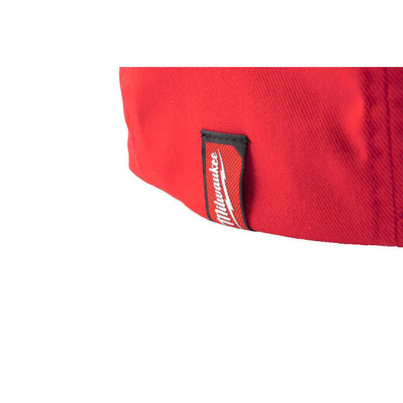 Бейсболка MILWAUKEE, BCS RD SM, червона, розмір S/M