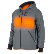 Толстовка з підігрівом MILWAUKEE, M12 HHGREY4-0 (XL), сіра (розмір XL)