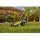 Газонокосарка акумуляторна безщіткова RYOBI RY18LMX33A-0 33см ONE+ (каркас)