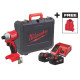 Шуруповерт ударний акумуляторний безщітковий MILWAUKEE M18 BLIDRCMC-402C (190Нм) (+ заряд.пристрій, 2 акум., HD кейс) + жилетка