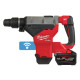 Перфоратор акумуляторний SDS-MAX MILWAUKEE, M18 FHM-121C, 11Дж (зарядний пристрій M12-18 FC, 1 акумулятор М18 FB12 12Аг, кейс)
