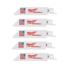 Полотно для шабельних пил HACKZALL MILWAUKEE, 100х4,2мм, (5шт), (універсальні)