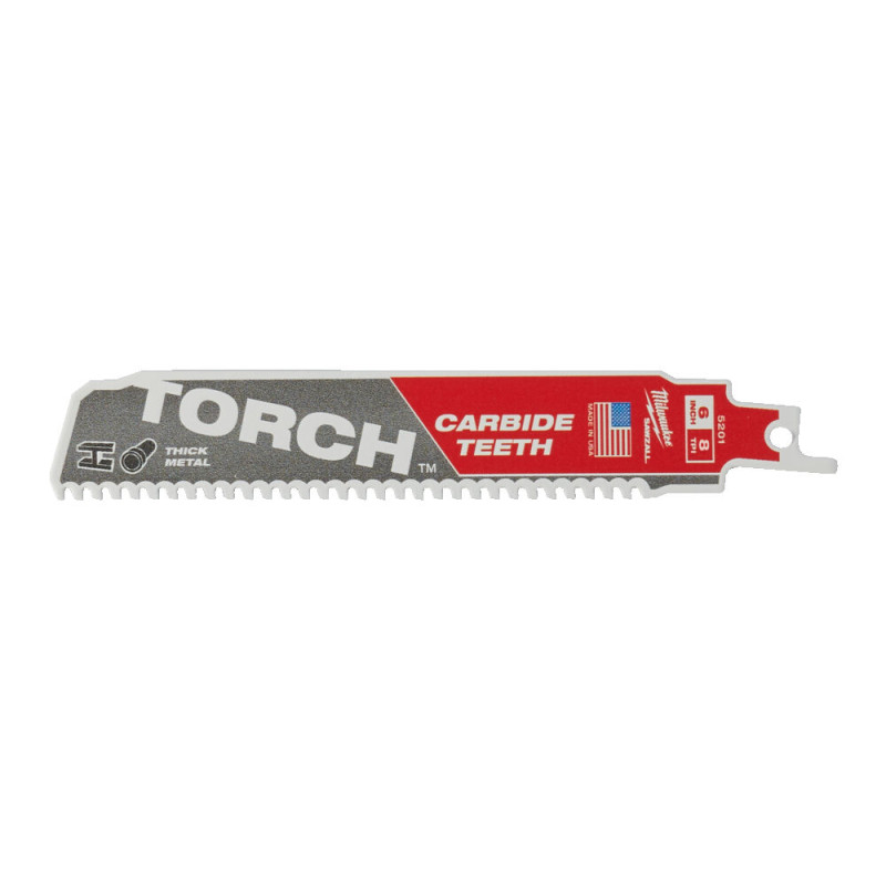 Полотно для шабельних пил TORCH CARBIDE MILWAUKEE, 150х3,2мм, (метал)