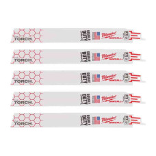 Полотно для шабельних пил TORCH MILWAUKEE, 230х1,4мм, (5шт), (метал)