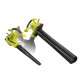 Повітродувка-пилосос садова RYOBI RBV3000CSV, 3000Вт (14 м?/хв) (+ Насадка для високошвидкісного збирання, мішок для листя об'єм