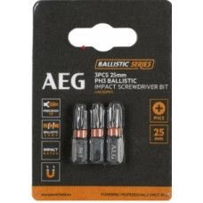 Біта ударна AEG AAK253PH3, PH3, 25мм (3шт)