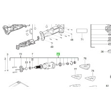 Двигун в комплекті для M18FMT MILWAUKEE