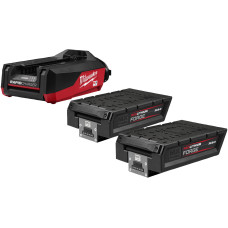 Енергокомплект Li-Ion MILWAUKEE, MXF FORGENRG-802FC (зарядний пристрій MXF FC, 2 акумулятори MXF XC608 8Аг, картонне пакування)