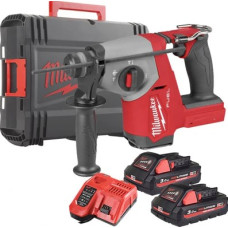 Перфоратор акумуляторний SDS-PLUS MILWAUKEE, M18 FHAC16-302X, 1,7Дж (зарядний пристрій М12-18 FC, 2 акумулятори М18 НВ3 3Аг, HDк