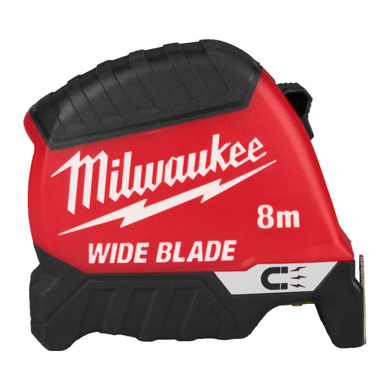Рулетка магнитная WIDE BLADE MAGNETIC MILWAUKEE (Gen2), 8м (35мм)