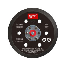 Підошва шліфувальна MILWAUKEE FROSBPHP150, діаметр 150мм, 6 отв. для M12 FROS (жорстка з PSA)