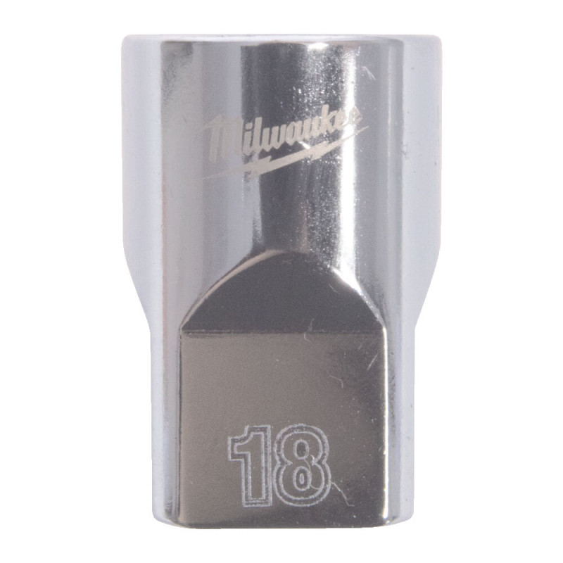Головка торцева хромована ½” MILWAUKEE, (зірочка 12 гранн.), 18мм