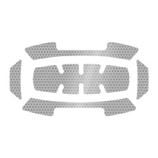 Наліпки світловідбивні MILWAUKEE BOLT, срібні, (5шт)