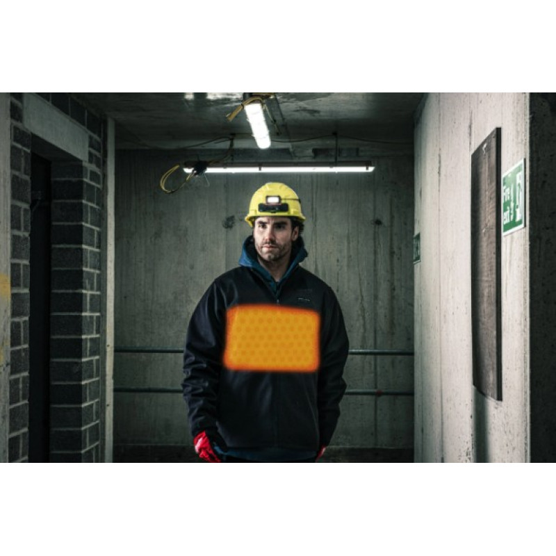 Куртка з електропідігрівом MILWAUKEE, M12 HJBL6-0(L), чорна (розмір L)