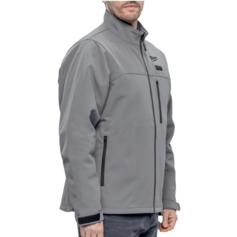 Куртка з електропідігрівом MILWAUKEE M12 HJGR6-0(M), сіра, розмір (M)