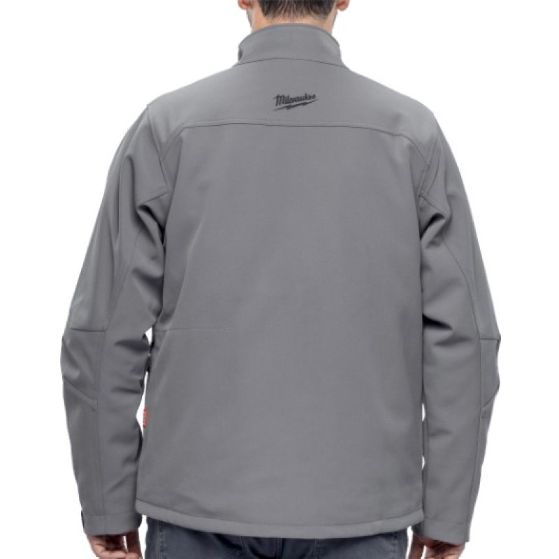 Куртка з електропідігрівом MILWAUKEE M12 HJGR6-0(XL), сіра, розмір (XL)
