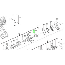 Шайба редуктора гайковерта MILWAUKEE