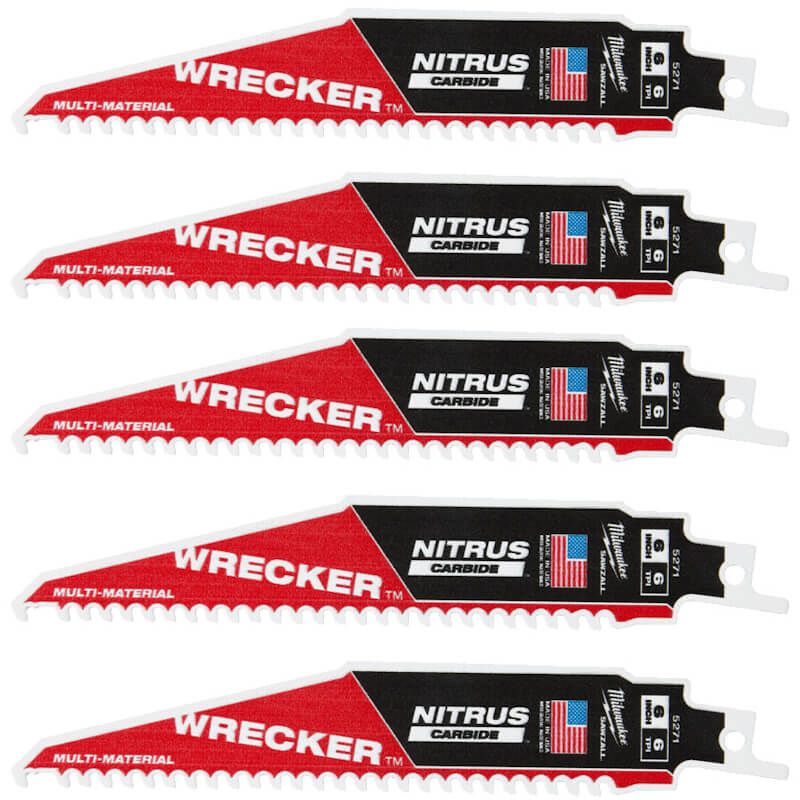 Полотно для шаб. пили TCT WRECKER NITRUS 150x6 (5шт)