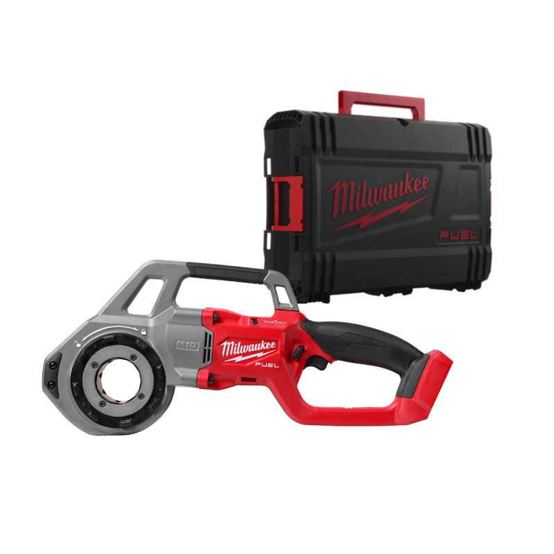 Інструмент різьбонарізний акумуляторний безщітковий MILWAUKEE. M18 FPT114-0C, 1 1/4", (каркас, кейс)