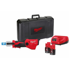 Обтискач гідравлічний акумуляторний для труб MILWAUKEE, M12 ONEHPT-202C (зарядний пристрій С12 С, 2 акумулятори М12 В2 2Аг, кейс