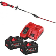 Кущоріз висотний акумуляторний безщітковий MILWAUKEE, M18 FHETE22-802, 216см, лезо 60см (зарядний пристрій M12-18 FC, 2 акумулят